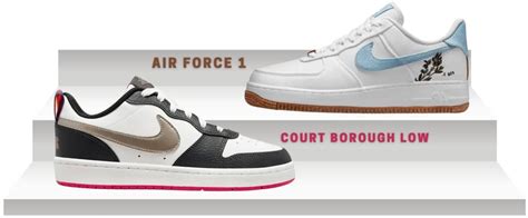 unterschied zwischen nike force &nike air force|Air Force 1 vs Court Vision: What's the d.